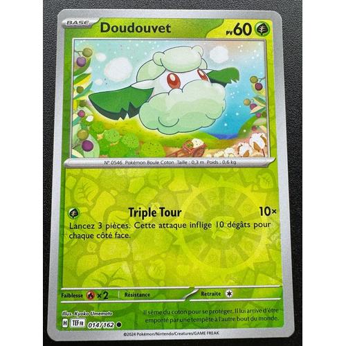 Carte Pokemon Doudouvet Reverse 014/162 - Ev5 Forces Temporelles