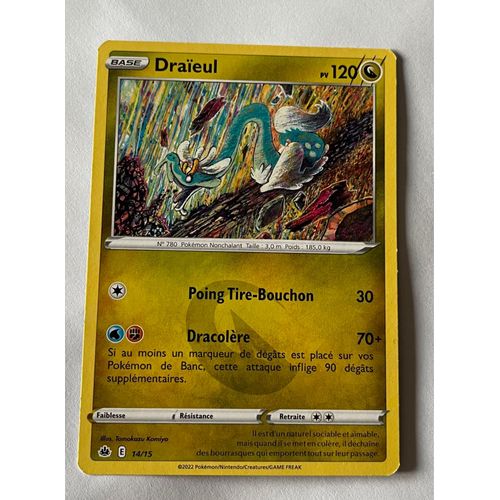 Carte Pokmon Draeul 14/15
