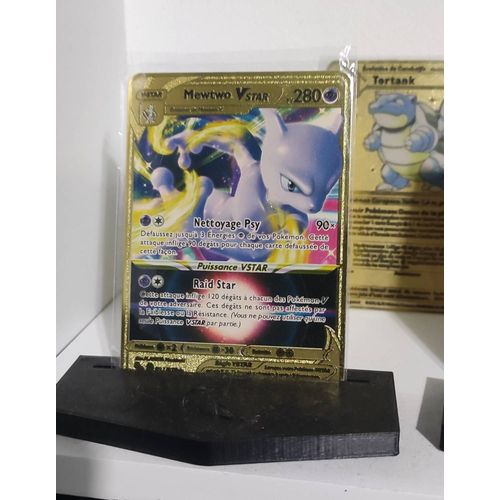 Carte Pokmon En Mtal Mewtwo Or Brillant