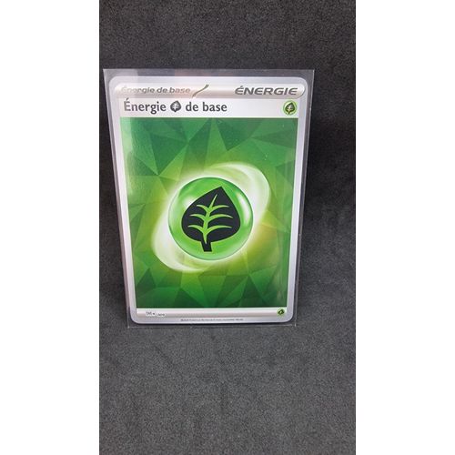 Carte Pokemon Energie Plante 009 Reverse