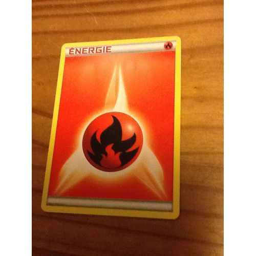 Carte Pokemon énergie rouge feu Cartes de jeux Rakuten