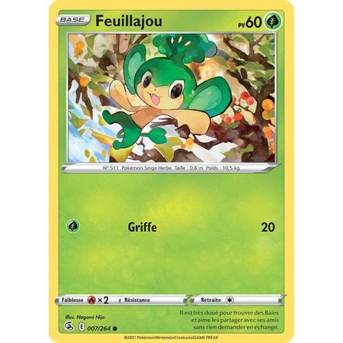 Carte Pokemon - Feuillajou -007/264