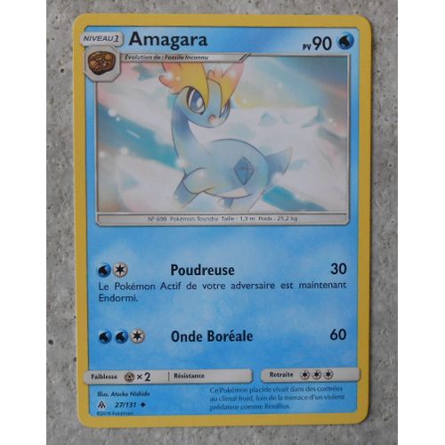 Carte Pokemon Franaise Amagara 27/ 131 Lumire Interdite