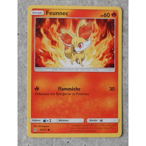 Carte Pokemon Franaise Feunnec 14/ 131 Lumire Interdite