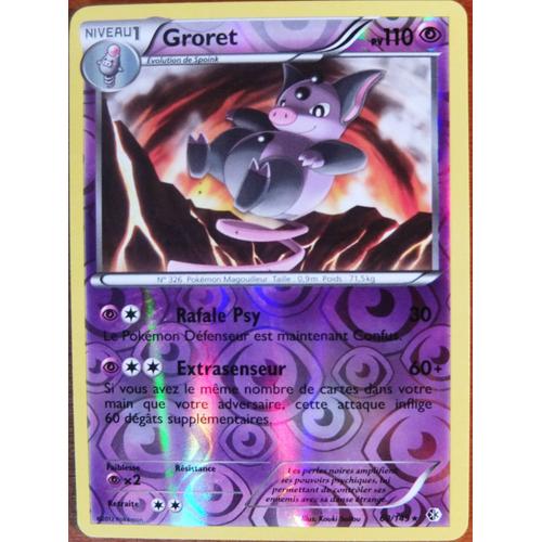 Carte Pokemon Frontires Franchies - Groret 110 Pv