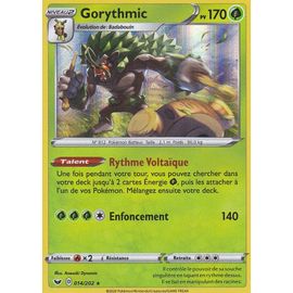 Carte Pokemon GORYTHMIC 014//202 Holo Epée et Bouclier 1 EB01 FR NEUF