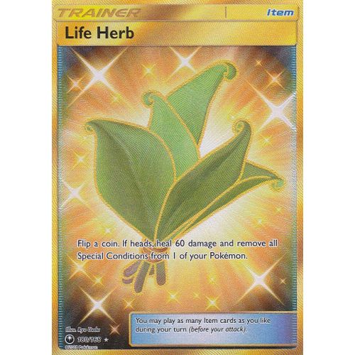 Carte Pokemon - Life Herb ( Herbe Sauveuse )