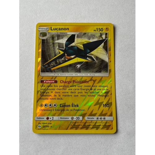 Carte Pokmon Lucanon 52/149 Holo