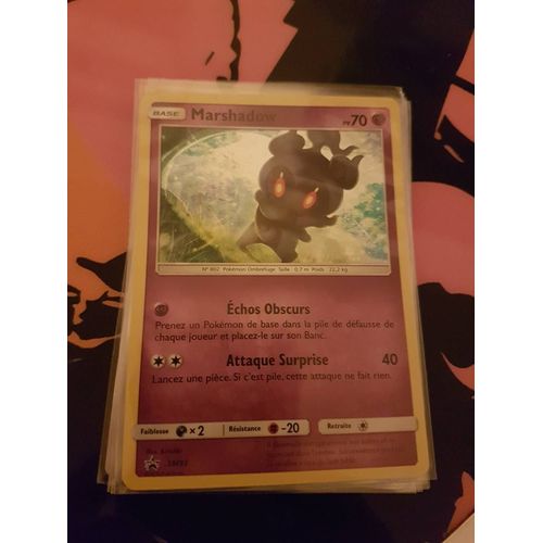Carte Pokemon Marshadow Sm93 Promo Soleil Et Lune Lgendes Brillantes Fr