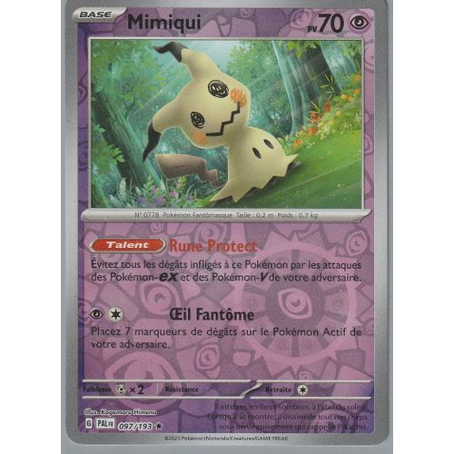 Carte Pokmon - Mimiqui