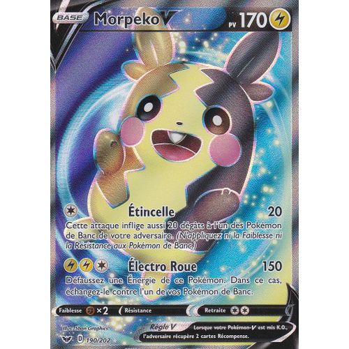 Carte Pokemon - Morpeko V