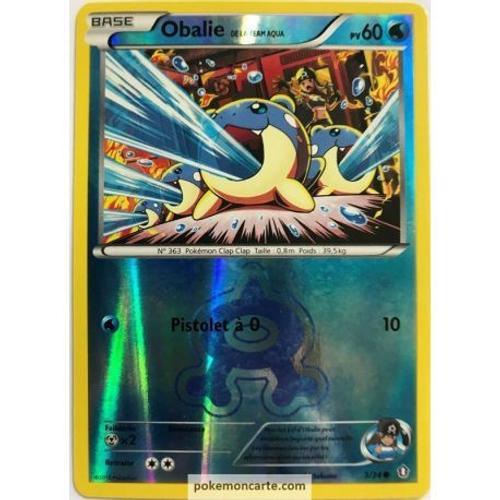 Carte Pokemon Obalie 3/34