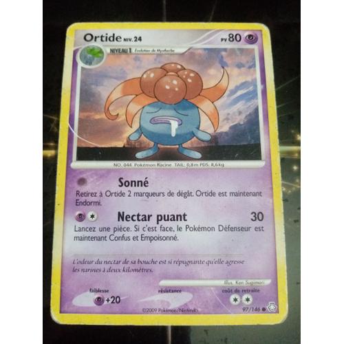 Carte Pokemon Ortide