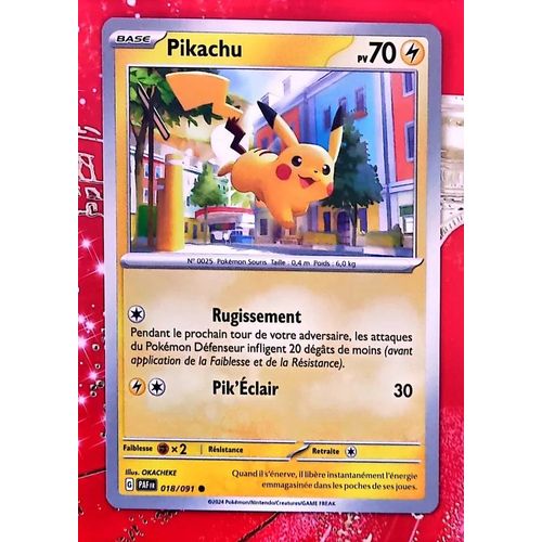 Carte Pokemon Pikachu/ 51/M3