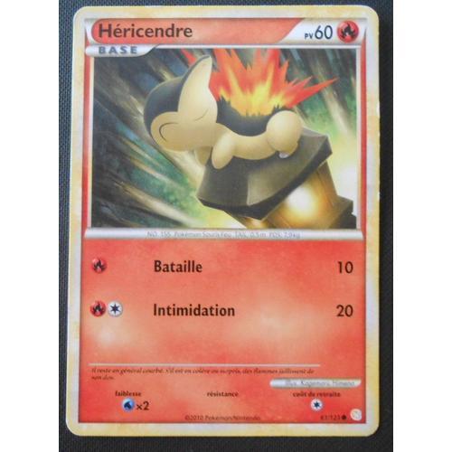 Carte Pokemon-Pokemon - Hricendre Heartgold Soulsilver 61/123