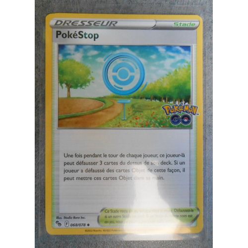 Carte Pokemon Pokestop 068/078 - Eb10.5