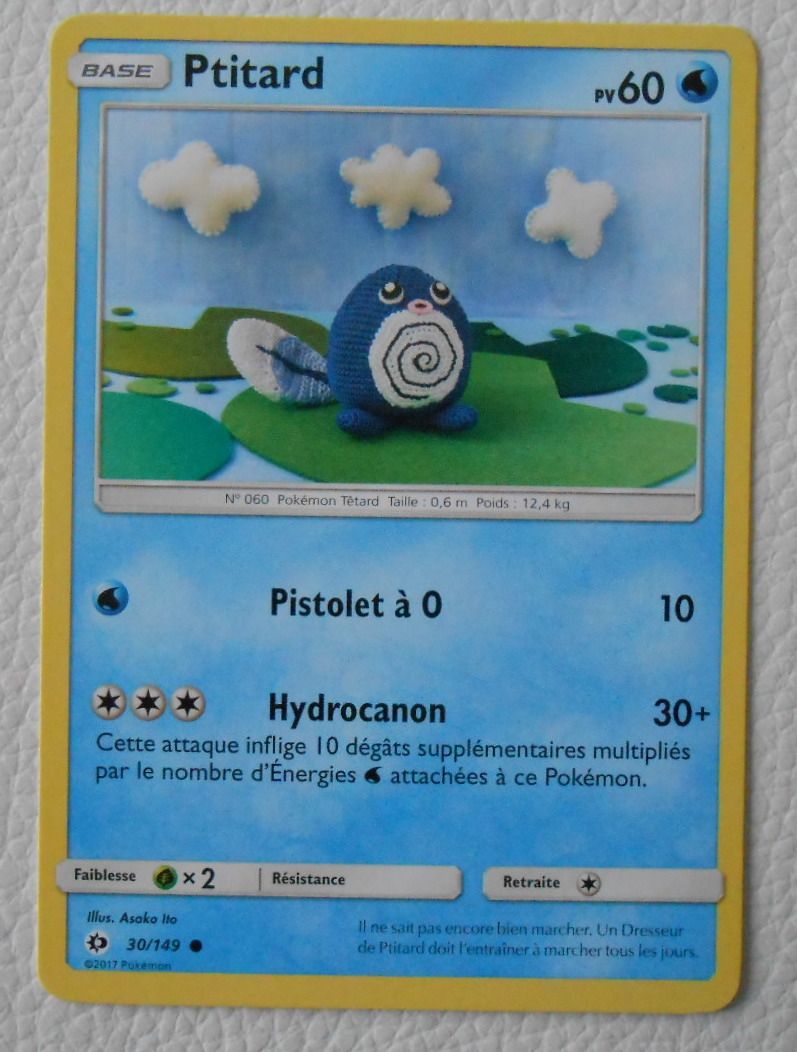 Carte Pokemon Ptitard 30 149 Soleil Et Lune Rakuten