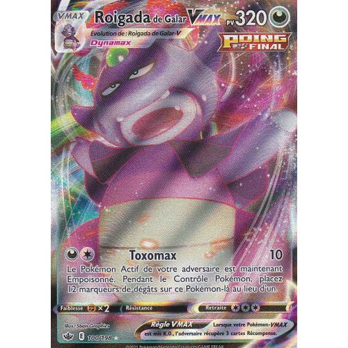 Carte Pokemon - Roigada De Galar Vmax