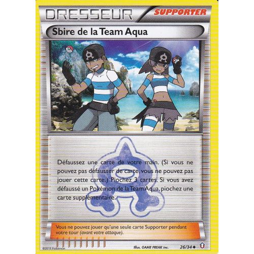 Carte Pokemon - Sbire De La Team Aqua