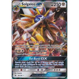 carte Pokémon 89/149 Solgaleo GX 250 PV 