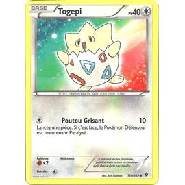 Carte Pokémon 110/149 Togepi Série Carte Pokemon Frontières Franchies Neuf FR 