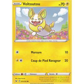 Carte Pokemon Voltoutou 074 2 Epee Et Bouclier Rakuten