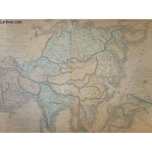 Carte Politique Et Ethnographique De L'asie de Mmrs Drioux Et Ch Leroy
