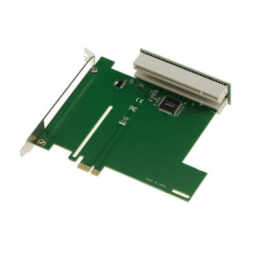 Carte pont PCI vers PCIe 1x avec scurisation de la carte PCI 32 bits. CHIPSET ASM1083