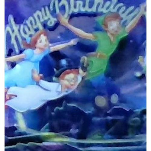 Carte Pop Shots Happy Birthday Peter Pan