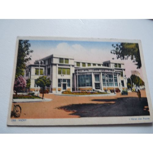 Carte Postale 286 Vichy L'hotel Des Postes