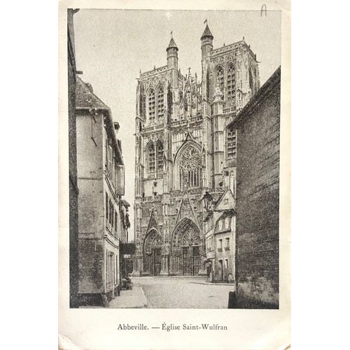 Carte Postale Abbeville, Eglise Saint-Wulfran (Somme,80)