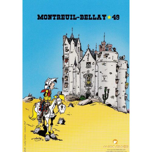 Carte Postale Achde Festival Bd Montreuil Bellay 2014 (Lucky Luke..)