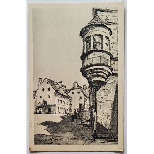 Carte Postale Ancienne, France, Haute Saone 70, Luxeuil, Echauguette