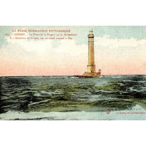 Carte Postale Ancienne, France, Manche ( 50 ), Goury, Le Phare De La Hague