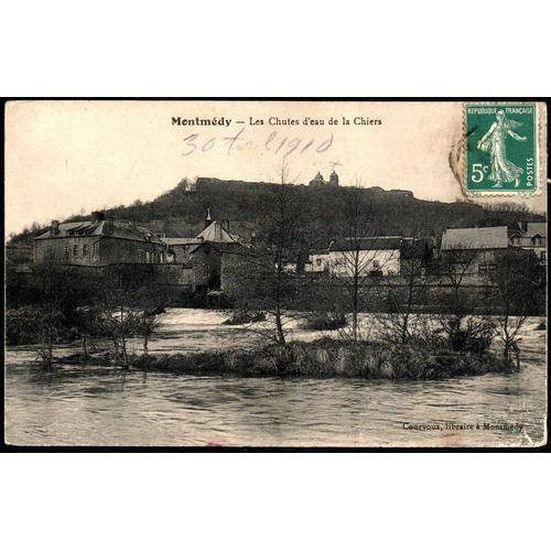 Carte Postale Ancienne, France, Meuse ( 55 ), Montmdy, Les Chuttes D'eau De La Chiers