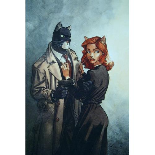 Carte Postale Blacksad / Guarnido