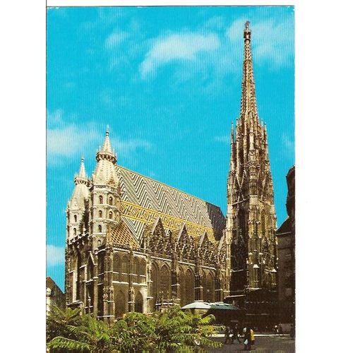 Carte Postale Cathdrale De Saint Etienne Vienne Autriche 1968