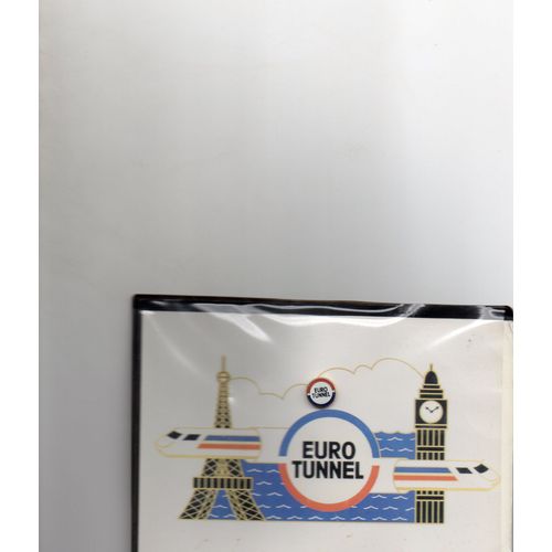Carte Postale De Big Ben A La Tour Eiffel -Un Nouveau Trait D'union Pour L Europe Symbolise Par L Insigne Eurotunnel Joint A La Carte - Dessin Arthus - Bertrand - Editions Galaxy Contact-