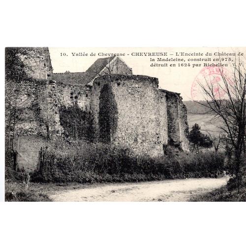 Carte Postale De Chevreuse (Yvelines) Enceinte Du Chteau De La Madeleine (Rf.10)