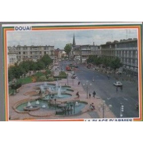 Carte Postale De Douai - 59 Nord - La Place D'Armes