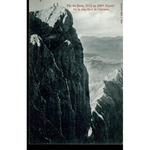 Carte Postale Du  Pic De Bure  (Hautes-Alpes)  