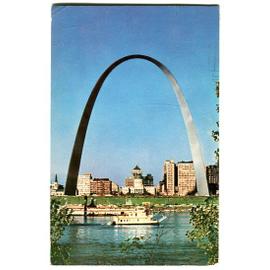 Carte Postale Gateway Arch St Louis Waterfront Missouri Rakuten