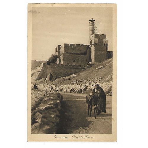 Carte Postale Jerusalem Davids Tower Israel Tour De David Israel