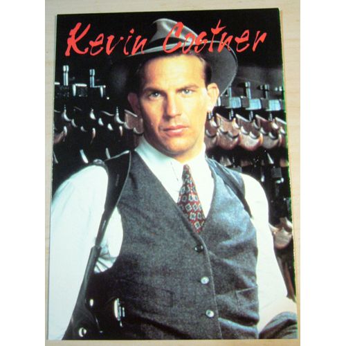 Carte Postale  Kvin Costner