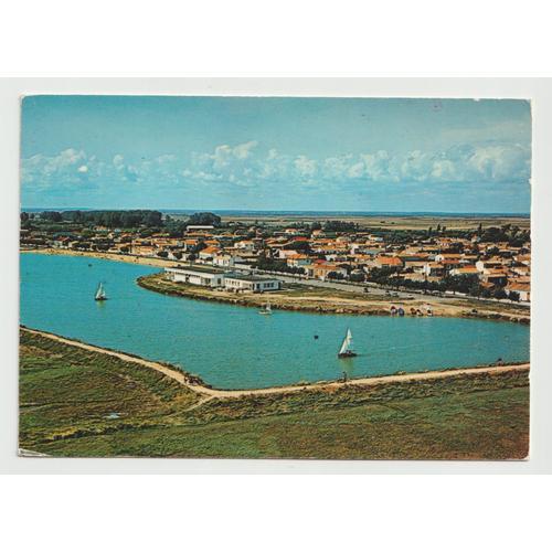 Carte Postale L'aiguillon-Sur-Mer, Vende, Le Plan D'eau Et La Maison Des Jeunes, 1970