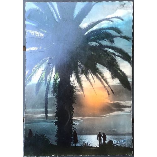 Carte Postale, La Cte D'azur Crpuscule