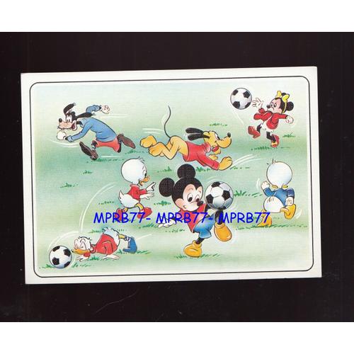 Carte Postale Mickey (Et Cie) - Le Sport Par Walt Disney - Ref D 610 - 4/4 Fabrication Franaise Md Paris - Vierge ,Anne 90,
