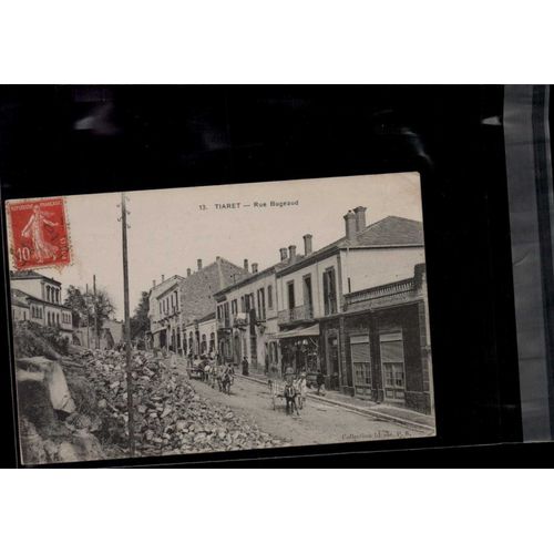 Carte Postale Tiaret Rue Bugeaud En L'tat Sur Les Photos