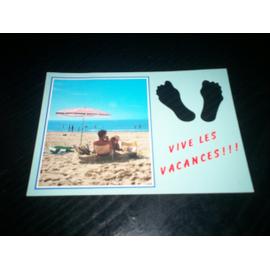 Carte Postale Vive Les Vacances Carte Postale Rakuten