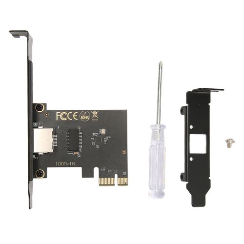 Carte réseau PCIe RTL8111 adaptateur réseau carte Ethernet Gigabit haute vitesse pour bureau de jeu pour Windows10 11